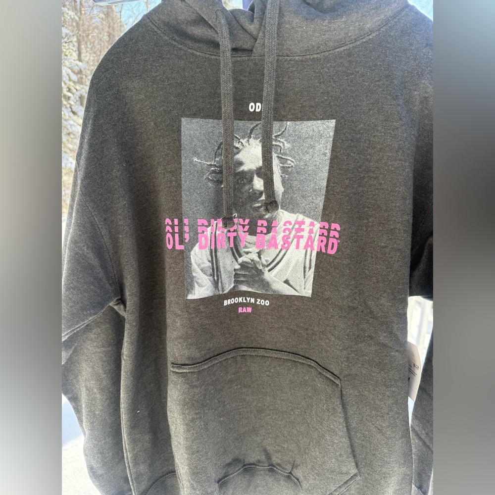 Forever 21 ODB Ol Dirty Bastard Graphic Hoodie Size M NWT